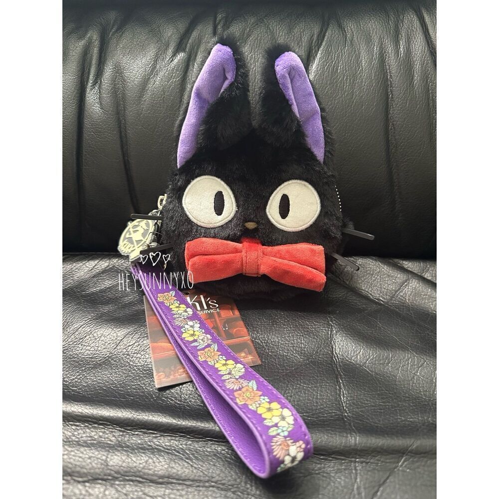 Studio Ghibli Kiki's Delivery Service Jiji Plush Coin Purse